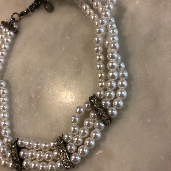 Claire’s Multi-strand Pearl Necklace - Picture 3 of 4